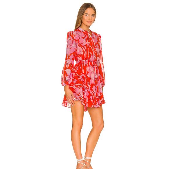 Milly Reina Parrot Tulip Dress - Picture 2 of 10
